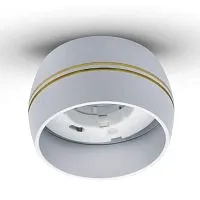 Светильник встраиваемый IP20 металлический под лампу GX53 LGX53-03 C01 бел. Camelion 15397