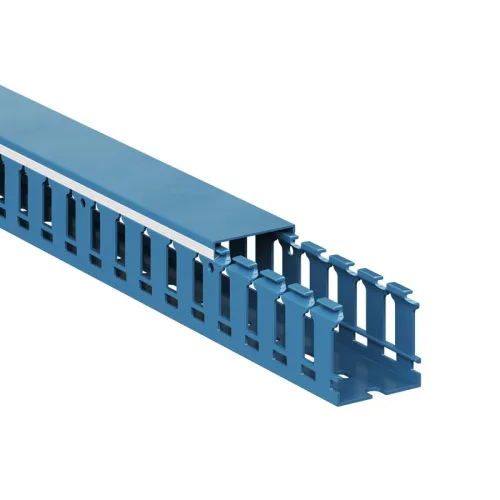Кабель-канал перфорированный 40х40 L2000 RL12 син. DKC 00283RL фото 3