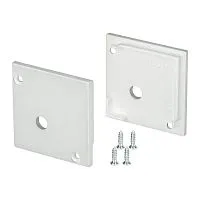 Заглушка SL-KANT-H30 SQUARE с отверстием пластик Arlight 024481