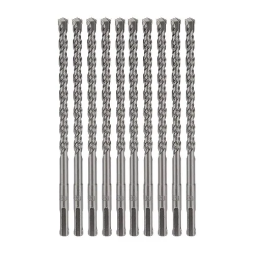 Бур по бетону 8x160мм SDS PLUS (уп.10шт) Kranz KR-91-0012-4 фото 3
