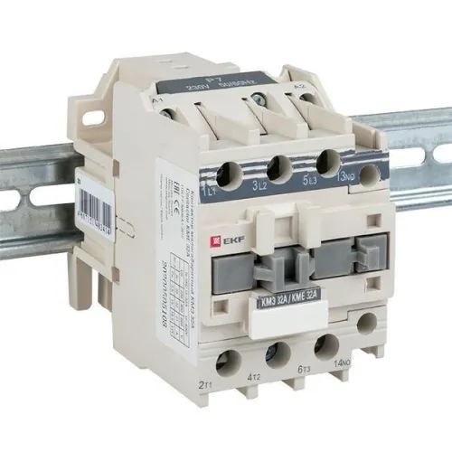 Контактор КМЭ 32А кат. 220В AC 1НО EKF ctr-s-32-220 фото 6