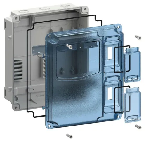 Корпус ЩУРн-П 3/6 Krepta 5 IP66 PC пластик. IEK MSP3-N-06-55 фото 2