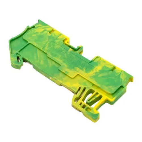 Колодка клеммная пружинная 1.5 Push-in 4 вывода земля EKF PIT-1.5-4-pe фото 8