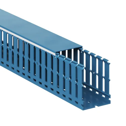 Кабель-канал перфорированный 60х80 L2000 RL12 син. DKC 01162RL фото 2