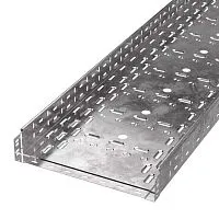 Лоток перфорированный 400х80 L3000 (1мм) Стандарт Промрукав PR16.0015