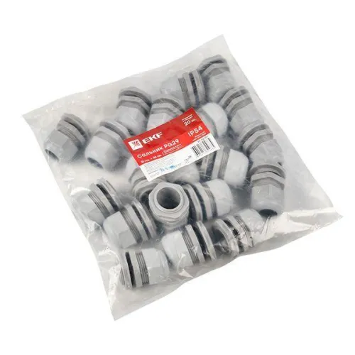 Сальник PG29 d18-25мм (d отверст. 36мм) IP54 PROxima EKF plc-pg-29-r фото 3