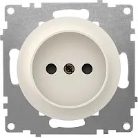 Розетка 1-м СП Florence 16А IP20 без заземл. винтов. клеммы механизм беж. (1E10301301) OneKeyElectro 2172789