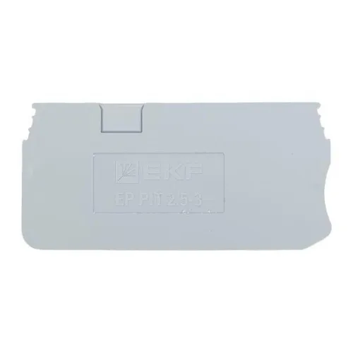 Заглушка для 2.5 Push-in 3 вывода сер. EKF EP-PIT-2.5-3 фото 2