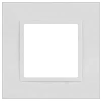Рамка 1-м Elegance 14-5011-01М Classic для розеток и выключателей матов. бел. Эра Б0065822