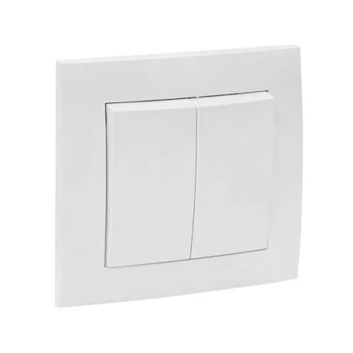 Выключатель 2-кл. СП Валенсия 10А IP20 бел. PROxima EKF EWV10-023-10 фото 5