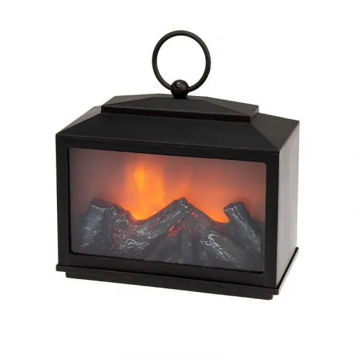 Камин светодиодный "Сканди" 18х9х16см эффект живого огня элементы питания 3хC (не в компл.) Neon-Night 511-033 фото 8