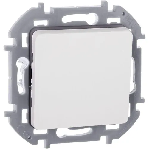 Выключатель кнопочный Inspiria 6А 250В без фиксации НО/НЗ механизм бел. IEK 673690