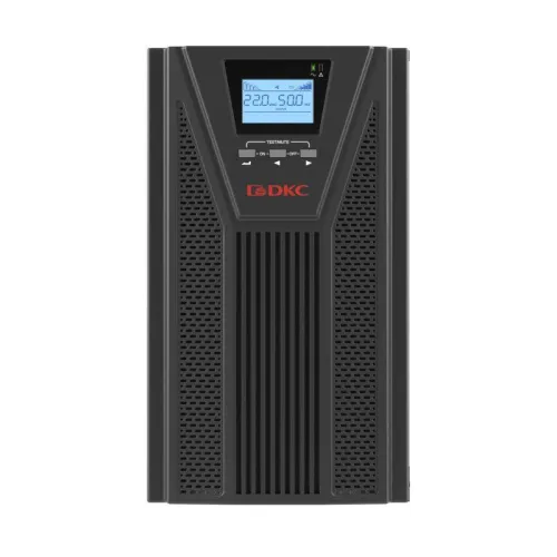 Источник бесперебойного питания Онлайн для Small Tower 3000 ВА/2700Вт 1/1 4xSchuko EPO USB RS-232 RJ45 8х7А.ч DKC SMALLT3A10S фото 2