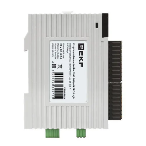 Контроллер программируемый F100 16 в/в N PRO-Logic PROxima EKF F100-16-N фото 5