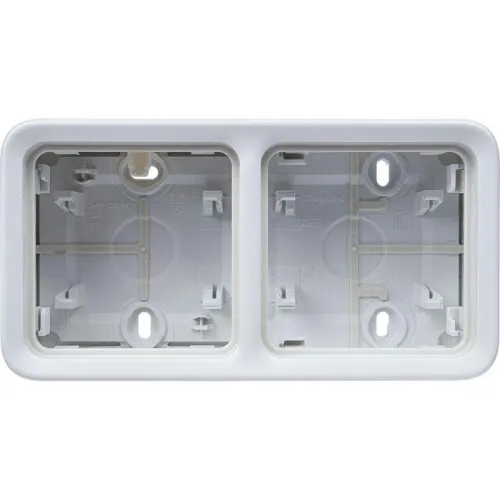 Коробка установочная ОП 2-м Plexo горизонт. бел. Leg 069690 фото 7