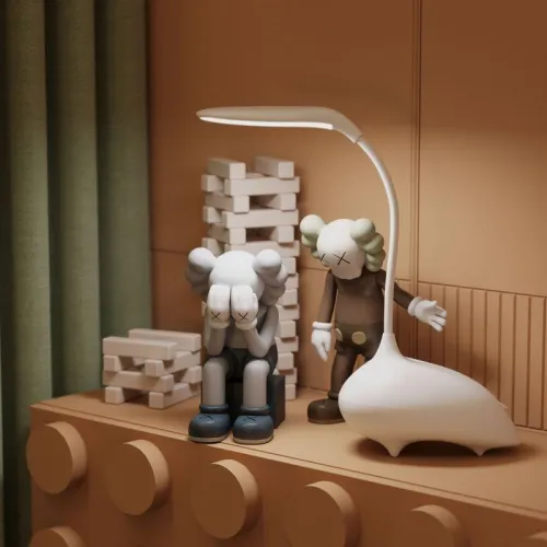 Светильник светодиодный настольный Qplus 6Вт 2700-6000К 330лм 5В аккум. Li-ion 1200мА.ч диммир. детский бел. GAUSS GT7011 фото 7