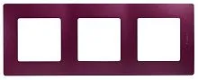 Рамка 3-м Etika сливовый IEK 672563
