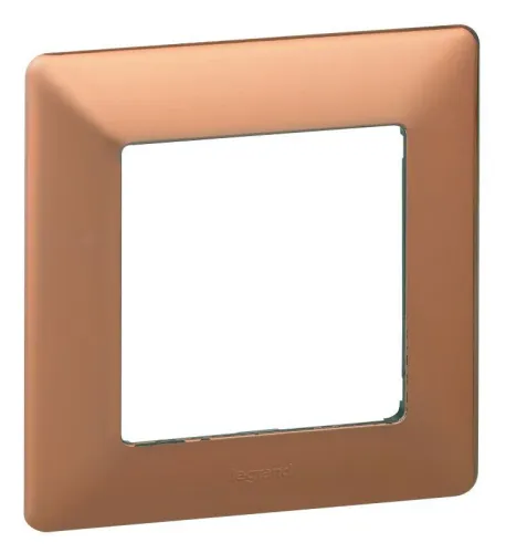 Рамка 1-м Valena Life универсальная медь Leg 754161 фото 7