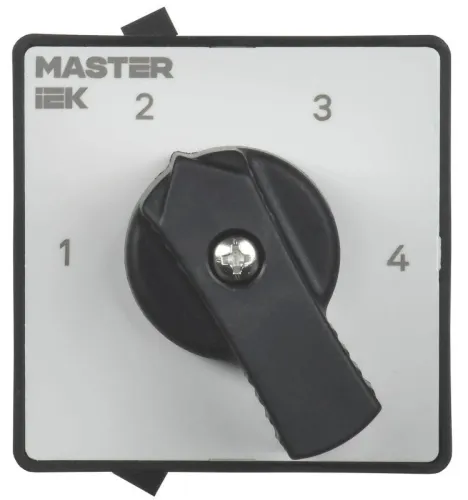 Переключатель кулачковый 10А (сх. 83) стандартная рукоятка IEK MI-CS10-010-083 фото 2