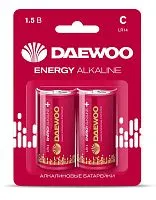 Элемент питания алкалиновый C/LR14 1.5В Energy Alkaline 2021 BL-2 (уп.2шт) DAEWOO 5029996