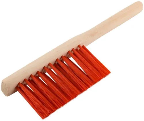 Щетка-сметка искусств. щетина деревянная ручка 3-х рядная 280мм КУРС 68031 фото 2