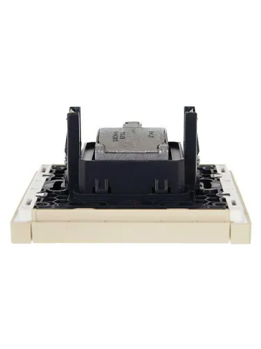 Розетка 2-м TV+SAT FORTE&PIANO FP438 ваниль IEK FP-AF20-O-K10 фото 3