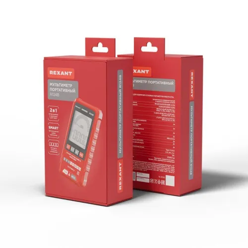 Мультиметр портативный R124B Rexant 13-3120 фото 8