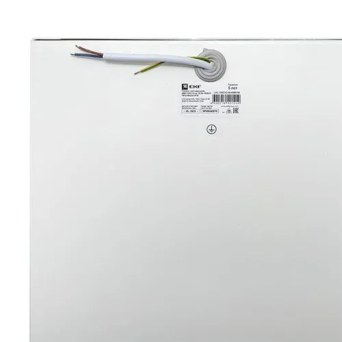 Светильник светодиодный ДВО-1002 36Вт 4000К IP54 595х595х55 опал панель EKF LPL-1002-O-36-4000-54 фото 7