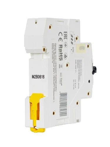 Выключатель автоматический модульный 1п B 6А M06N ARMAT IEK AR-M06N-1-B006 фото 9