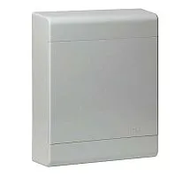 Щиток ОП Тусо 24мод. с непрозрач. двер. 370х302х95мм сер. Рувинил 68324С