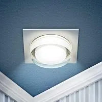 Светильник декоративный DK108 WH MR16 GU5.3 встраив. бел. ЭРА Б0058398