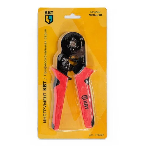 Пресс-клещи шестигранные ПКВш-10 КВТ 77669 фото 5