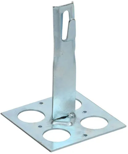 Держатель проводника круглого 6-8мм плоск. кровля H=90мм оцинк. сталь HDZ IEK ZDP85-14-1-68-90