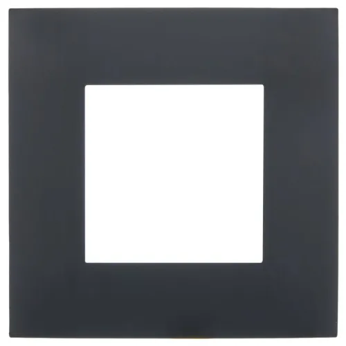 Рамка 1-м SKANDY SK-F01G графит IEK SK-M12-K53 фото 2