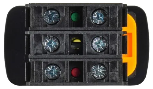 Кнопка "I-O" d22мм 1НО+1НЗ MASTER с подсветкой IEK MI-BT60-11DR-3-11-K51 фото 5