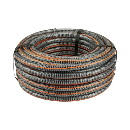 Шланг поливочный ПВХ 3-х слойный армированный 3/4дюйм 25м Стандарт Плюс ЧЕТЫРЕ СЕЗОНА 62-0226-1 фото 4