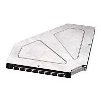 Угол для лотка горизонтальный 90град. 500х50 с крышкой Стандарт Промрукав PR16.0625