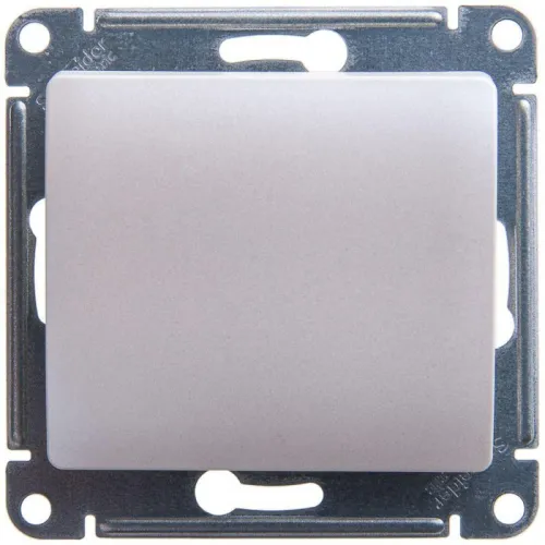 Выключатель 1-кл. СП Glossa 10А IP20 (сх. 1) 10AX механизм перламутр. SE GSL000611 фото 2