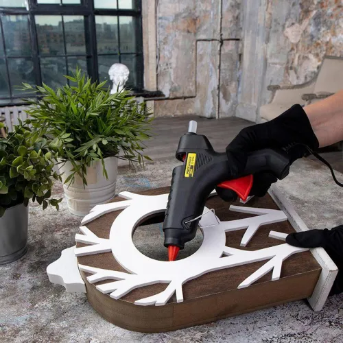 Пистолет клеевой 60Вт большой (блист.) PROCONNECT 12-0104 фото 4