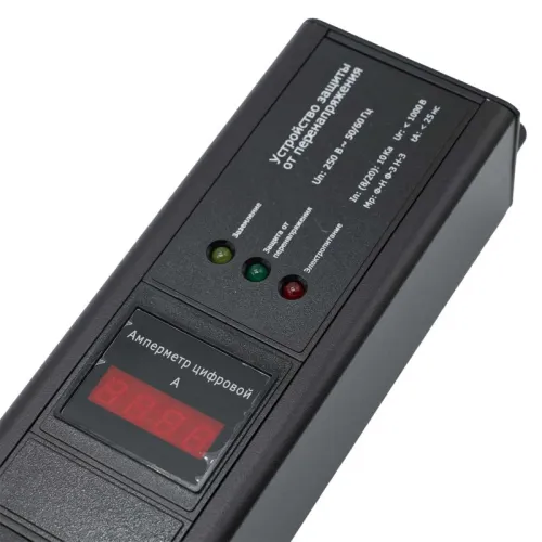 Блок распределения питания 11-м 10А C13 сетевой фильтр вх.разъем C14 разъем C14 для 19дюйм шкафов защита от перенапряж. вертикал. с индикатором сети DKC R5VIEC11CDOP фото 2