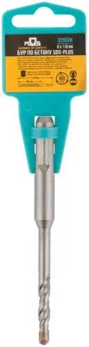 Бур по бетону SDS PLUS с двойной резьбой 6х110мм MOS 32503М фото 3