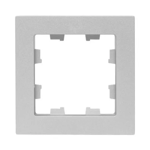 Рамка 1-м Эпика пластик алюм. EKF UP1-FPA-01 фото 4