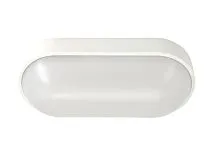 Светильник светодиодный WP 15 C 12W OP 840 W10L22 WH 220х106х60мм 12Вт 4000К IP65 ЖКХ овал. пылевлагозащ. бел. Русский Свет 15071524499