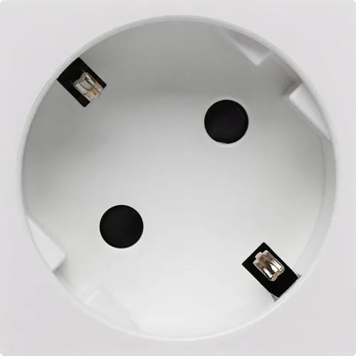 Розетка 2мод. 16А 250В 45град. с заземл. защ. шторки винт. зажимы бел. ИЭК Leg 4521052 фото 5