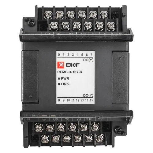 Модуль дискретного вывода REMF 16 PRO-Logic EKF REMF-D-16Y-R фото 6