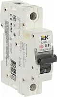 Выключатель автоматический модульный 1п D 10А M10N ARMAT IEK AR-M10N-1-D010