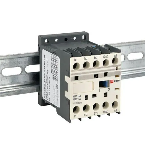 Мини-контактор МКЭ 16А кат. 24В AC 1НО PROxima EKF Mctr-s-16-24 фото 5