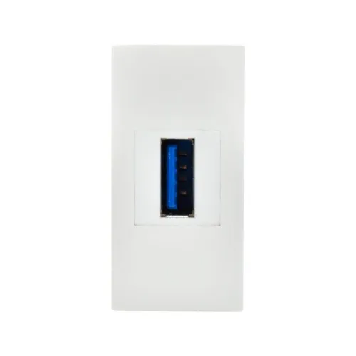 Розетка 1мод. USB A 3.0 РКЮ-10-00-П бел. PRIMER IEK PR-KK40D-RU-0-1-A3-K01 фото 2