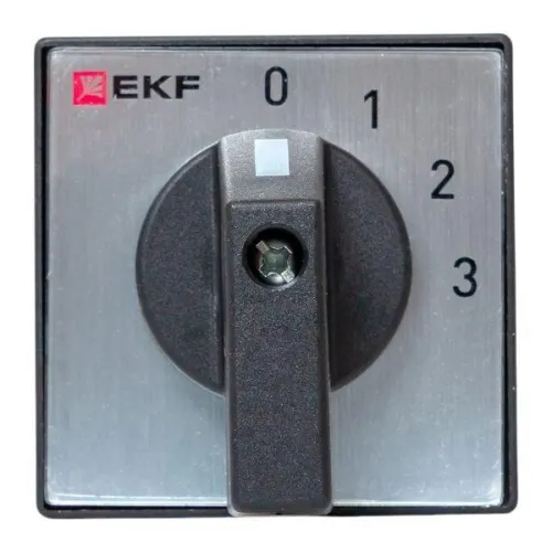 Переключатель кулачковый ПК-1-121 1п 10А "0-1-2-3" IP65 EKF pk-1-121-10-65 фото 3