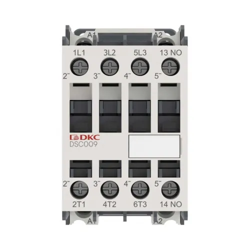 Контактор магнитный YON DSC009 9A 4кВт AC3 3P кат.24В DC 1НО YON DSC009-3C10D024 фото 2